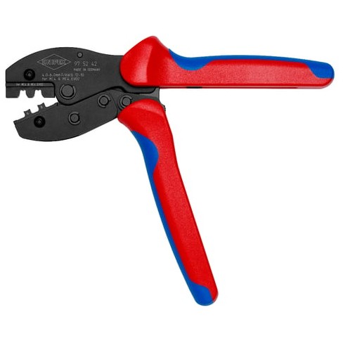 Kliješta za krimpanje KNIPEX PreciForce 97 52 65 MC4 (za MC4 i EVO2 solarne konektore, 2.5/4/6 mm²)-1