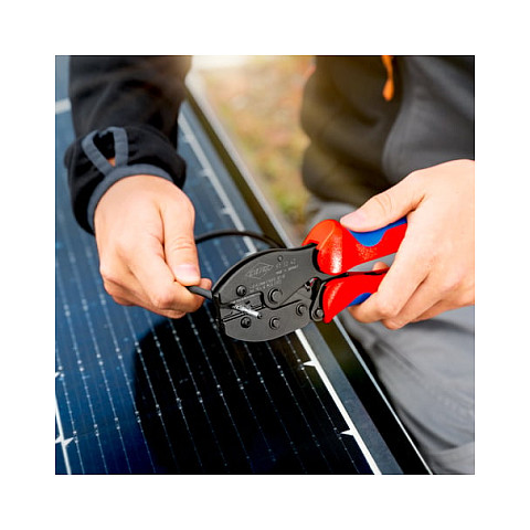 Kliješta za krimpanje KNIPEX PreciForce 97 52 65 MC4 (za MC4 i EVO2 solarne konektore, 2.5/4/6 mm²)-7