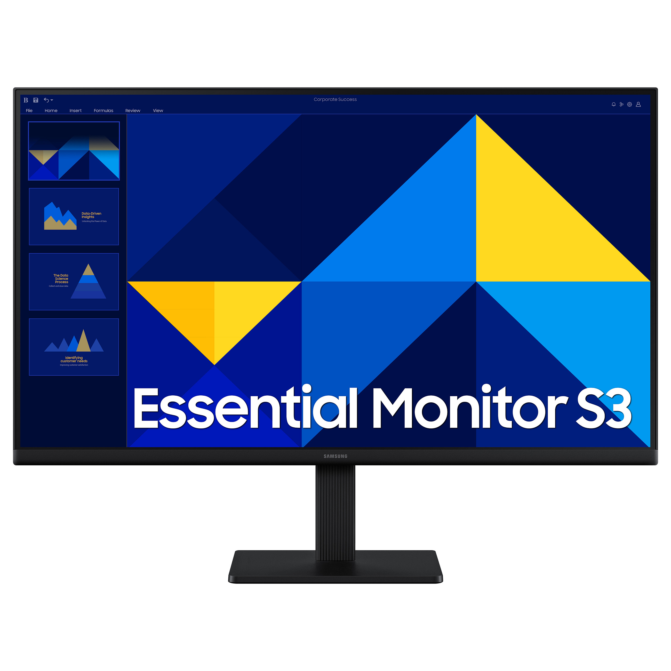 Monitor SAMSUNG S24D302GAUXEN (24", FHD, 2ms)-0