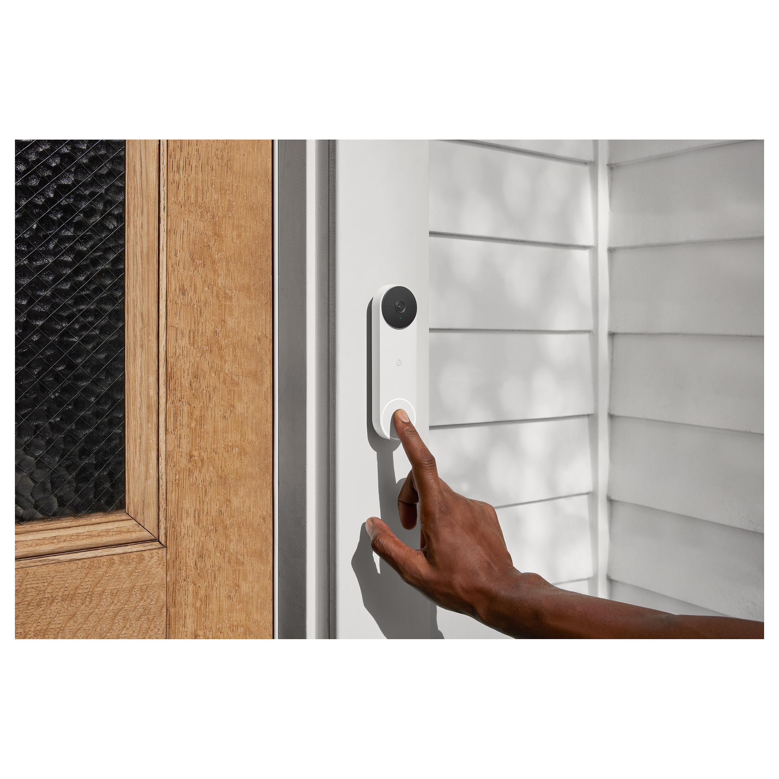 Pametno zvono GOOGLE Nest Video Doorbell (baterijsko, bijelo)-6