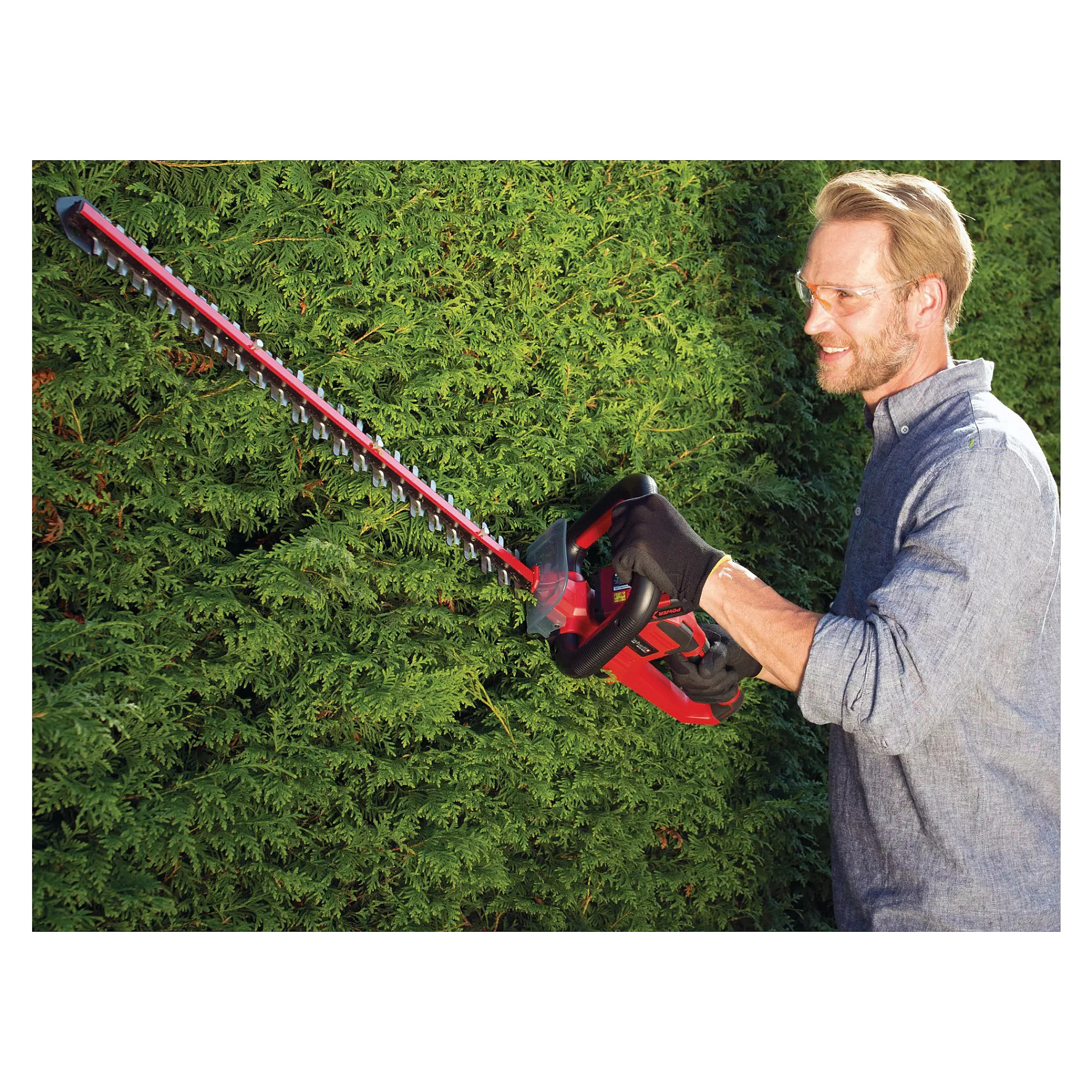 Akumulatorske škare za živicu EINHELL GE-CH 18/60 Li-Solo (18V, 60 cm, PXC, bez baterije)-4