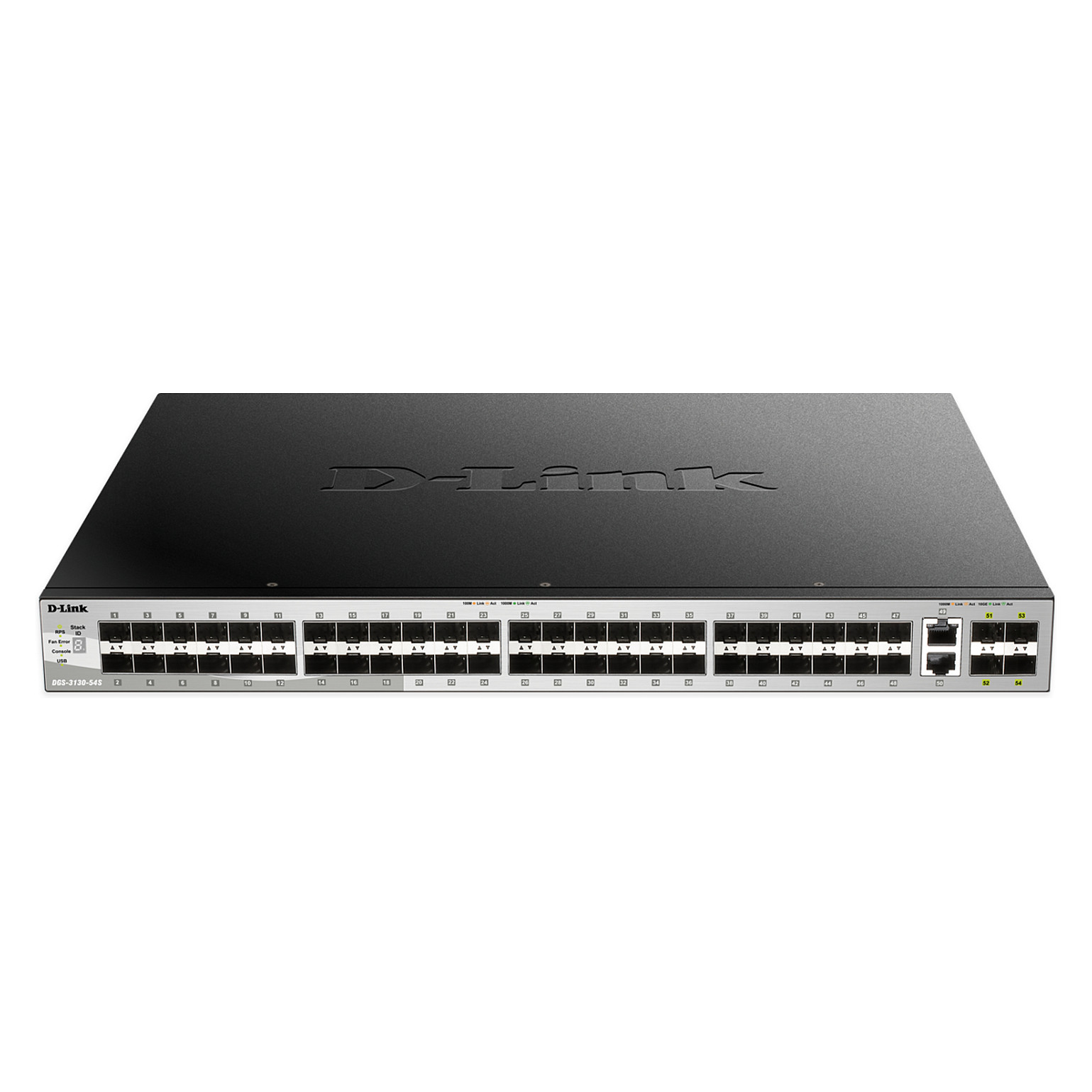 Mrežni Switch D-LINK DGS-1510-52X (48x GbE, 4x 10G SFP+, Smart Managed, Stackable)-1