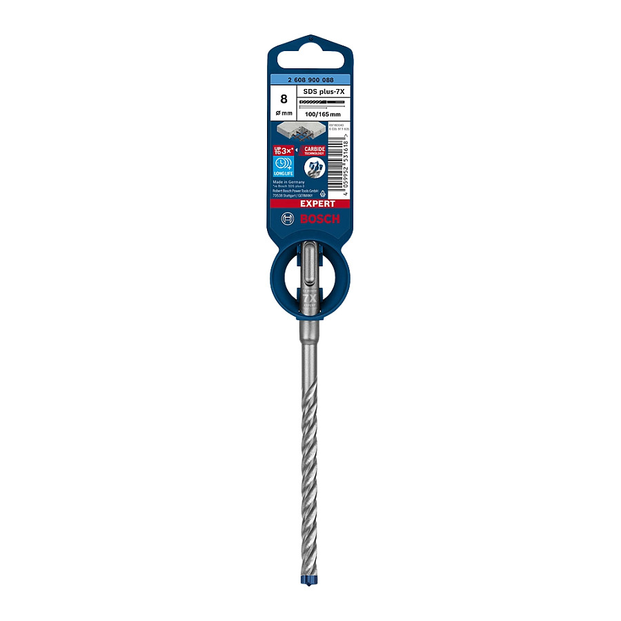 Udarno svrdlo BOSCH EXPERT SDS plus-7X (8 x 100 x 165 mm)-6