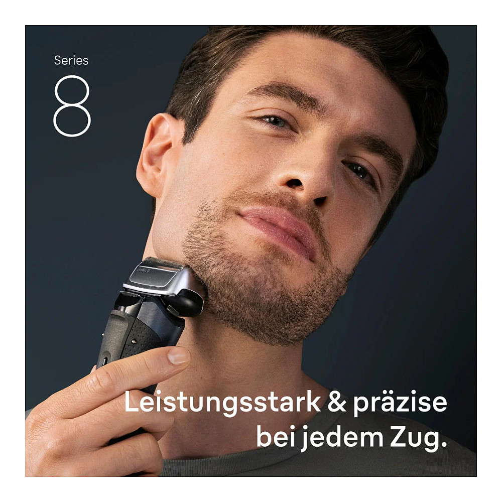 Mrežica i nožić za brijaći aparat BRAUN 83M (Series 8, mat srebrna)-2