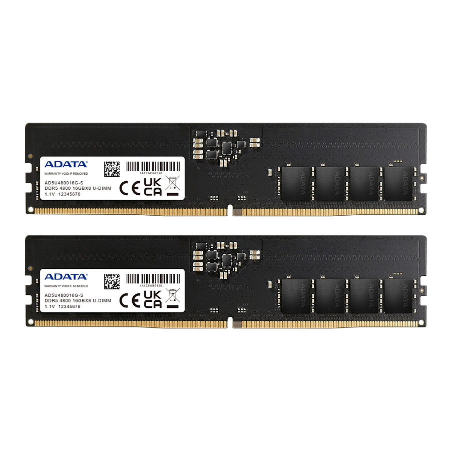 RAM memorija ADATA Premier (32GB (2x16GB), DDR5, 4800MHz)