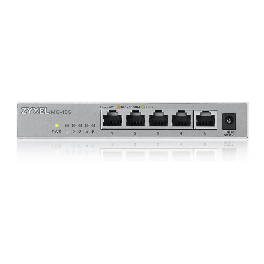 Mrežni switch ZYXEL XMG-105 (5-portni, 2.5G, Unmanaged)-0