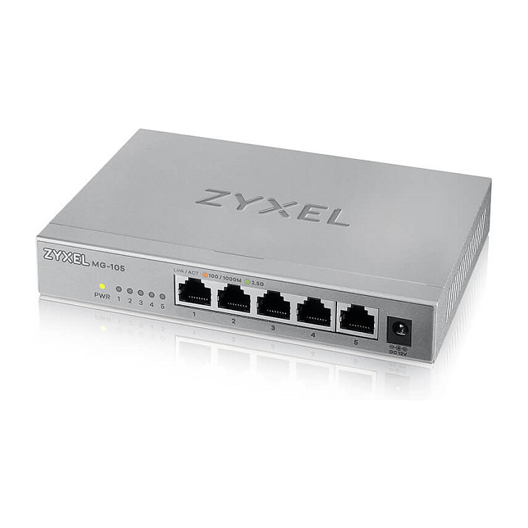 Mrežni switch ZYXEL XMG-105 (5-portni, 2.5G, Unmanaged)-2