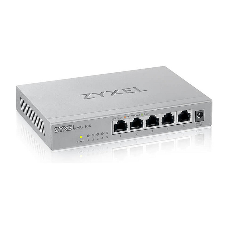 Mrežni switch ZYXEL XMG-105 (5-portni, 2.5G, Unmanaged)-4
