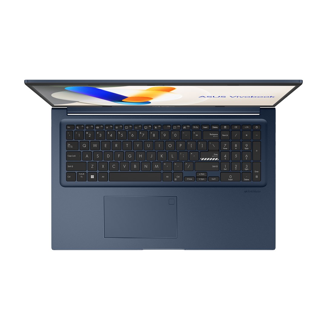Prijenosno računalo ASUS Vivobook 17 X1704VA-AU1068W (17.3" FHD, Intel Core 5 120U, 16GB RAM, 512GB SSD, Win11) Quiet Blue-6