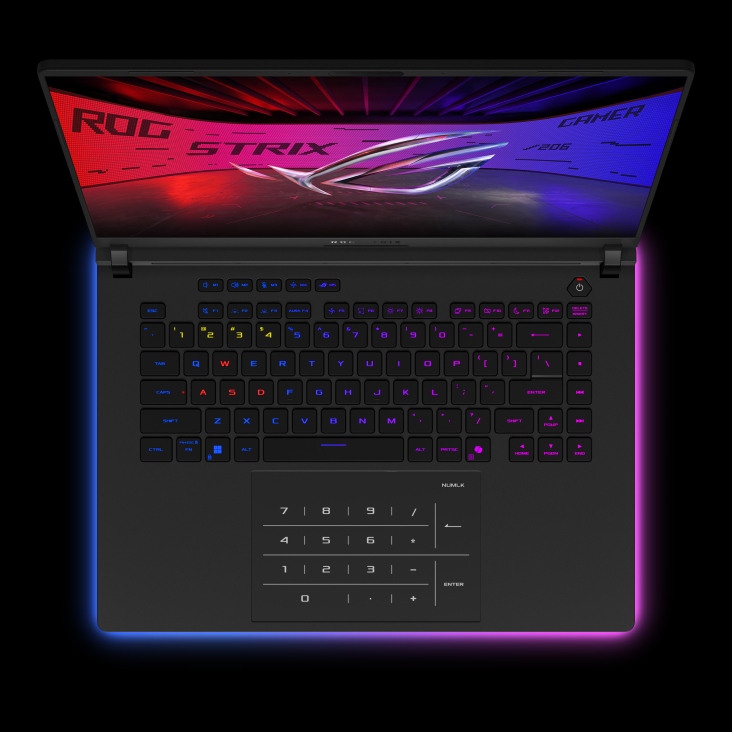 Prijenosno računalo ASUS ROG Strix SCAR 16 G635LX-U9644W (Ultra 9 275HX, 16" 2.5K Mini LED 240Hz, 64GB DDR5, 4TB SSD, GeForce RTX 5090 24GB, Win11)-2