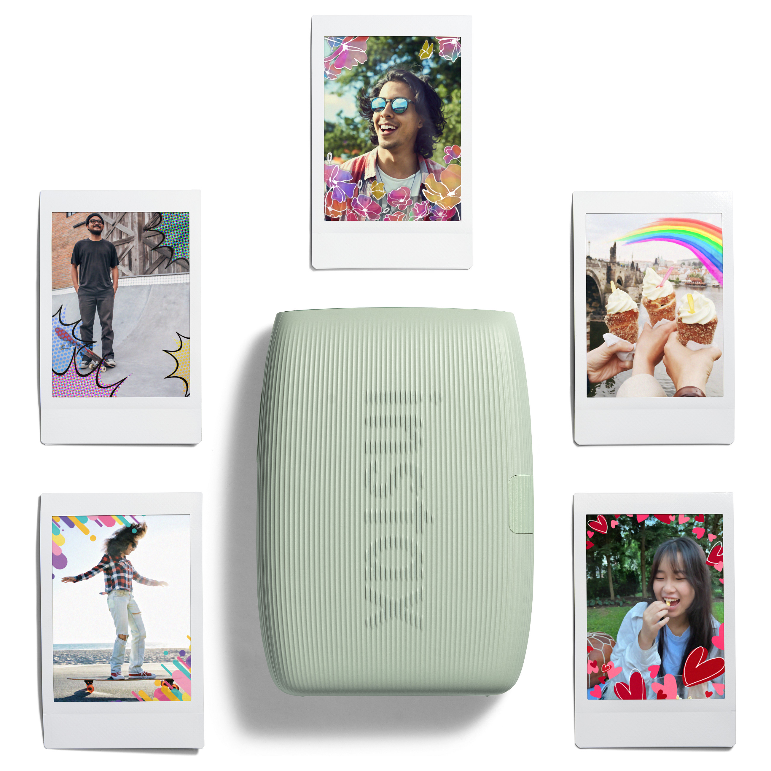 Pisač za pametni telefon FUJIFILM instax mini Link 3 (Sage Green)-2