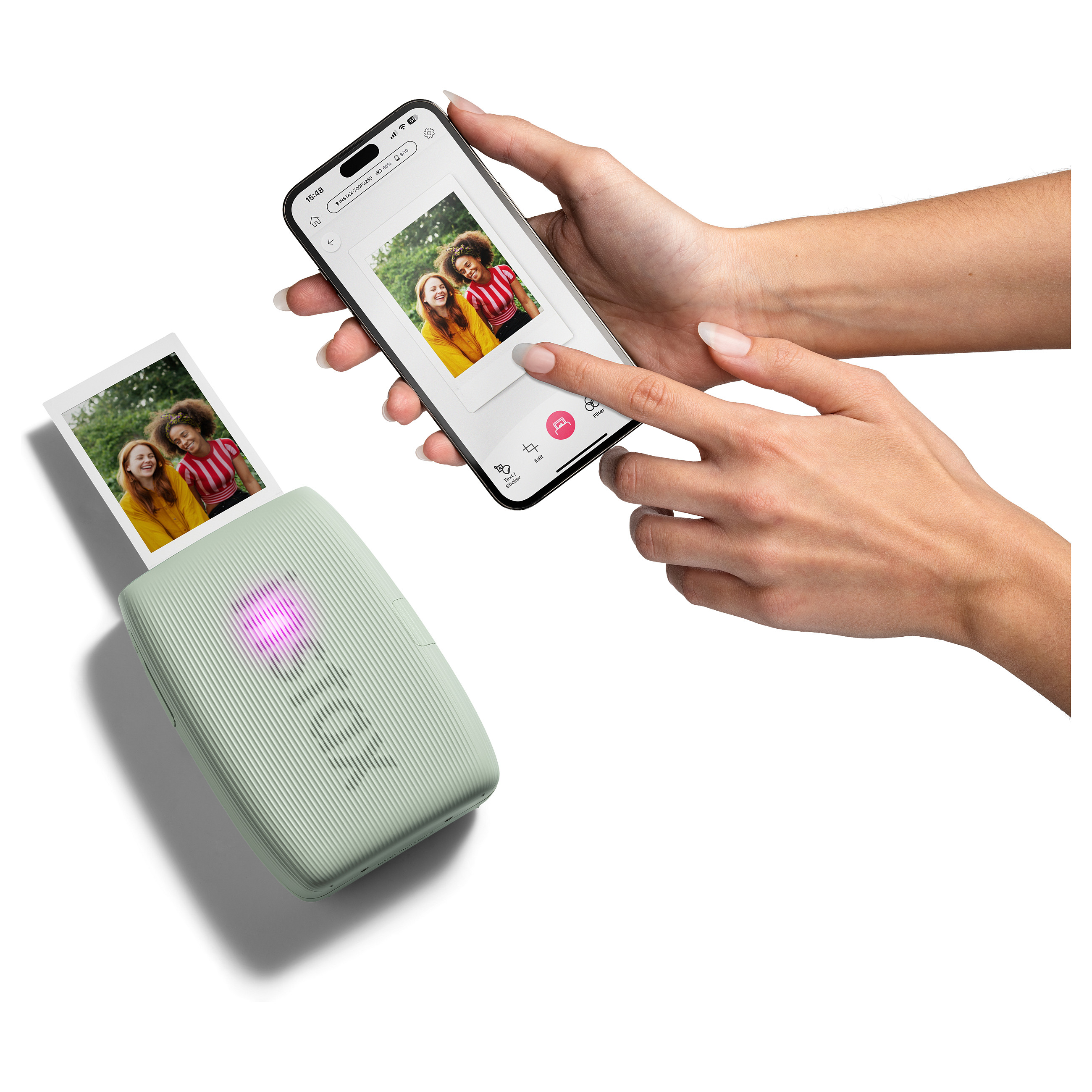 Pisač za pametni telefon FUJIFILM instax mini Link 3 (Sage Green)-5