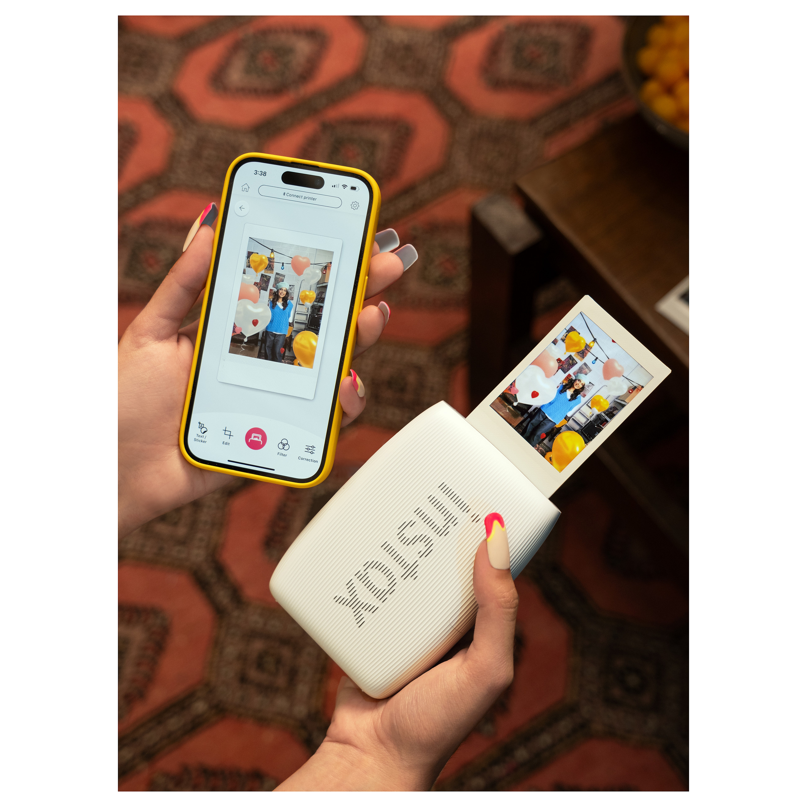 Pisač za pametni telefon FUJIFILM instax mini Link 3 (Sage Green)-9