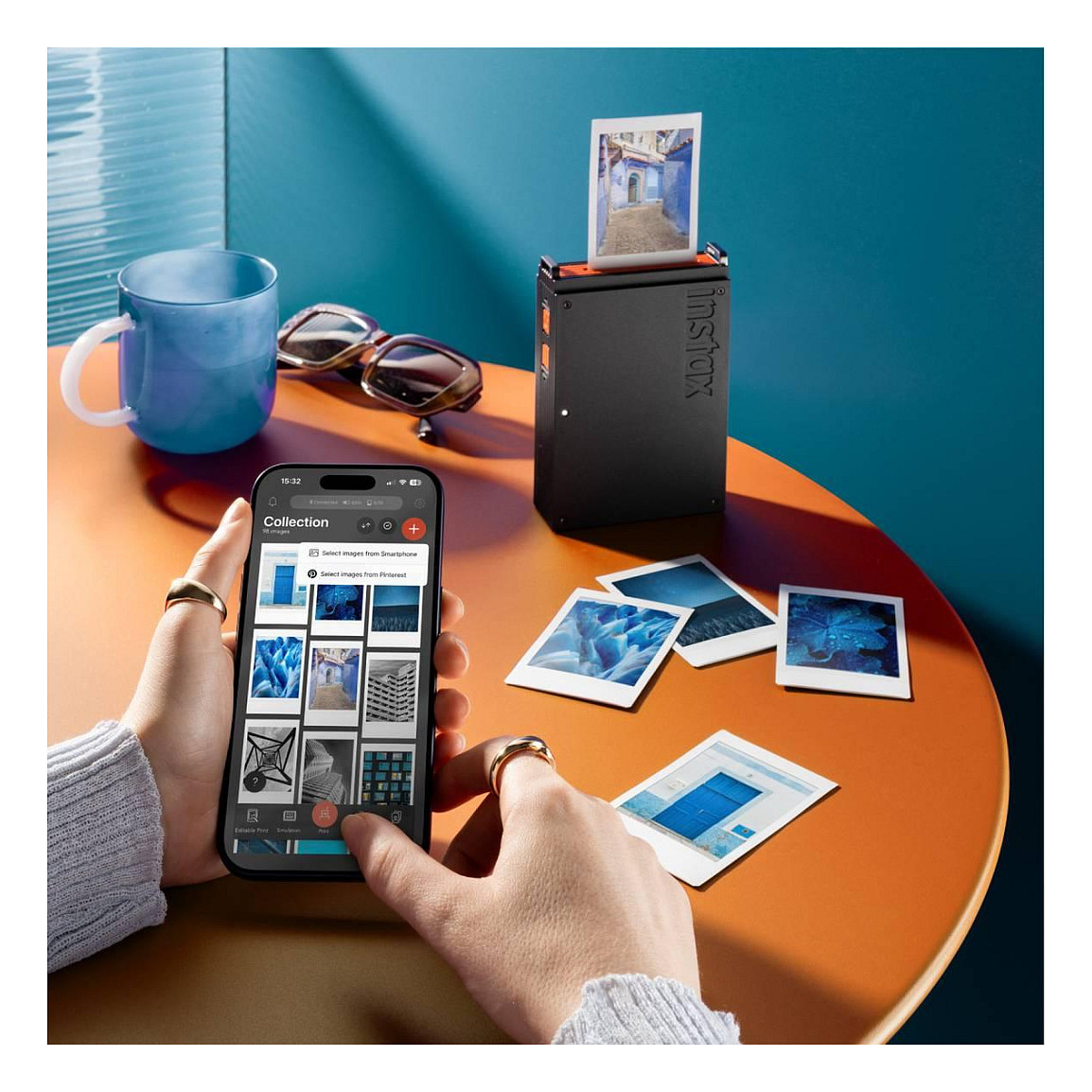 Instant pisač FUJIFILM instax mini Link 2 (Space Black)-3