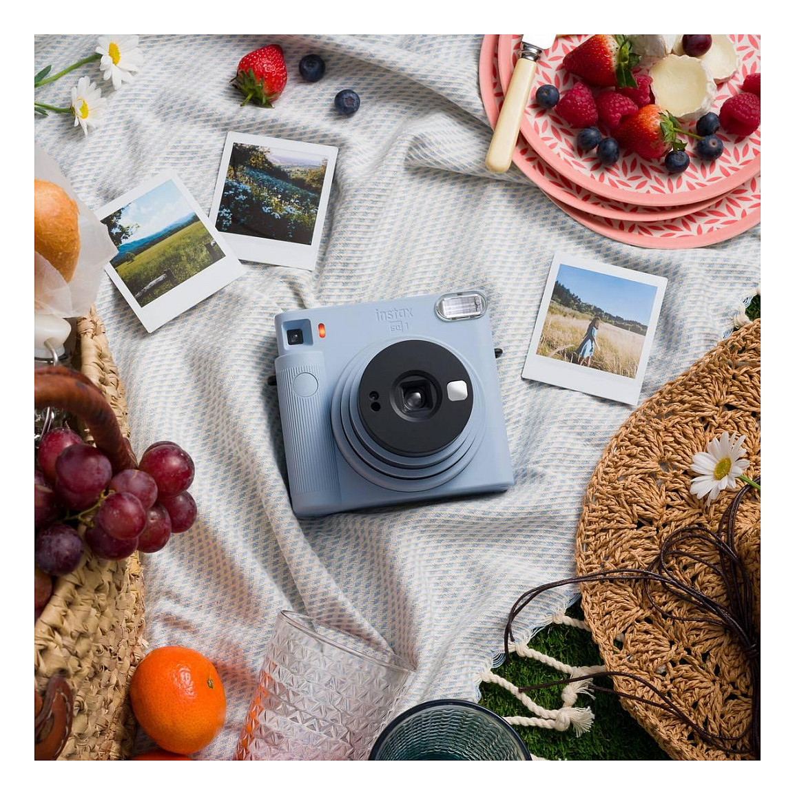 Film za instant fotoaparat FUJIFILM Instax Square (bijeli okvir, 20 listova)-3