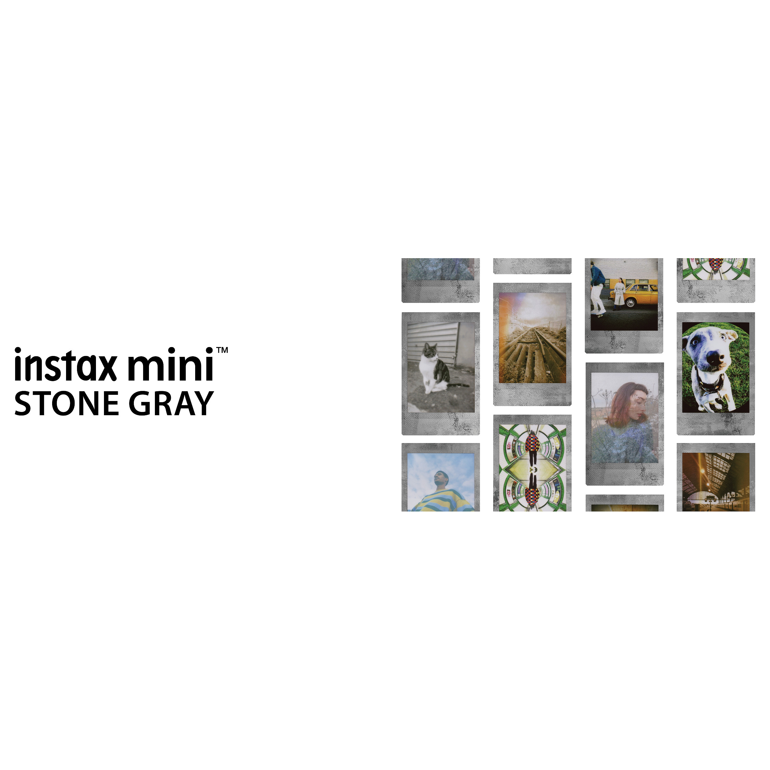 Film za instant fotoaparat FUJIFILM instax mini Stone Gray (10 listova)-1