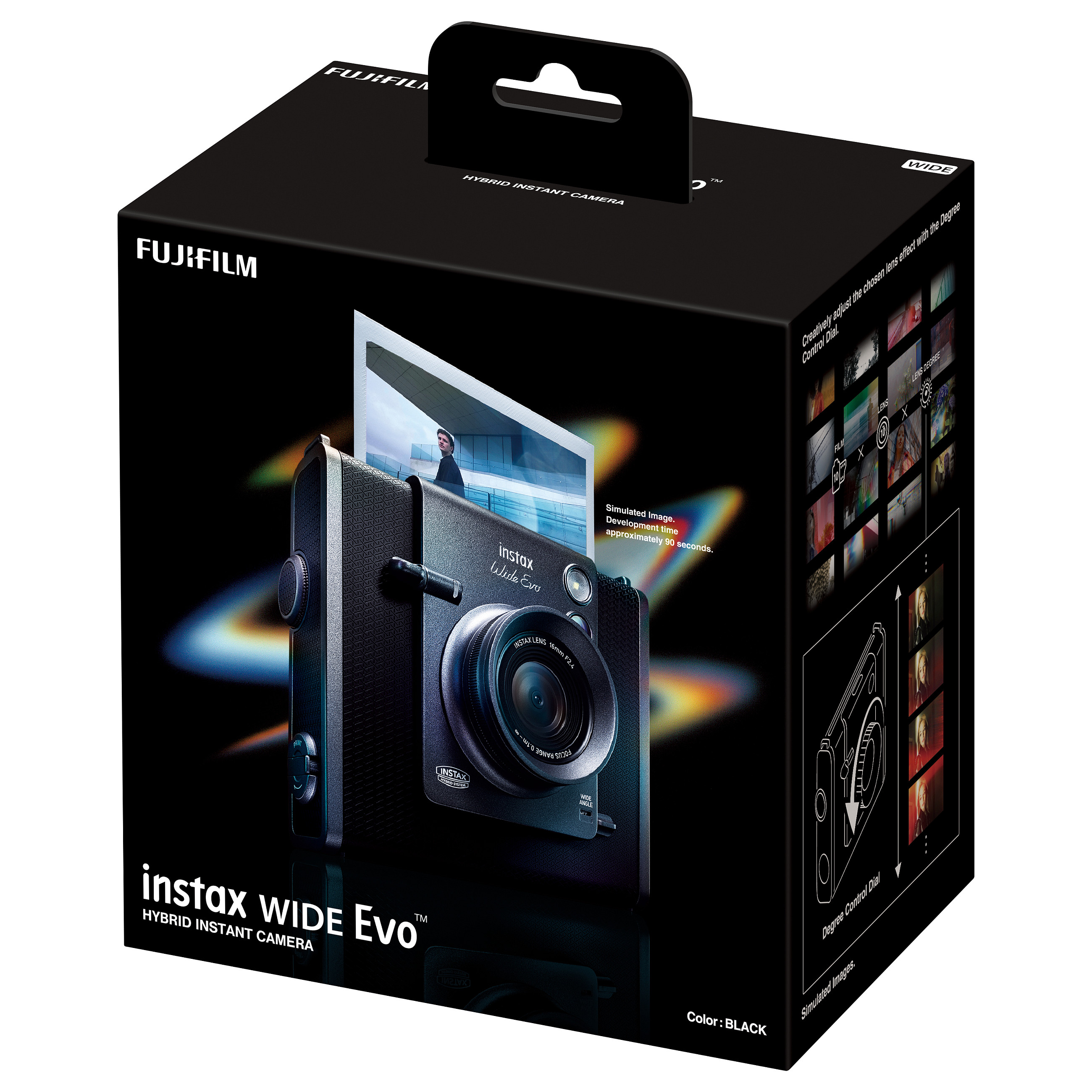 Hibridni instant fotoaparat FUJIFILM Instax Mini Evo (crni)-16