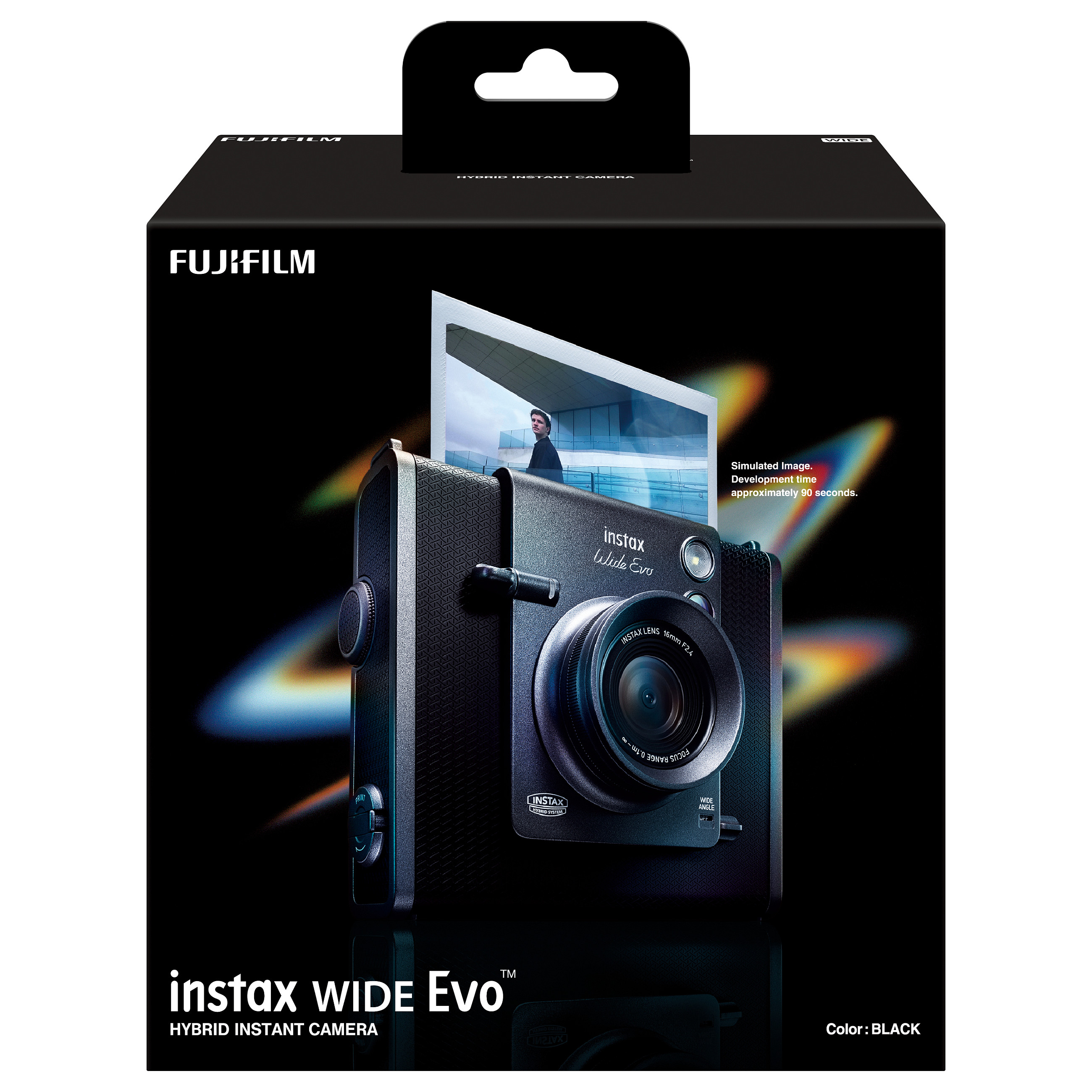 Hibridni instant fotoaparat FUJIFILM Instax Mini Evo (crni)-17