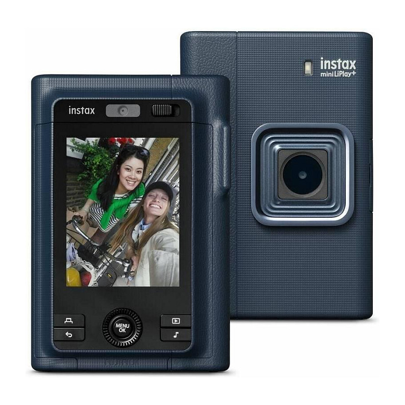 Hibridni instant fotoaparat FUJIFILM instax mini LiPlay+ (Midnight Blue)-1