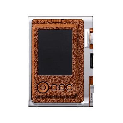 Hibridni instant fotoaparat FUJIFILM instax mini Evo (smeđi, USB-C)-3