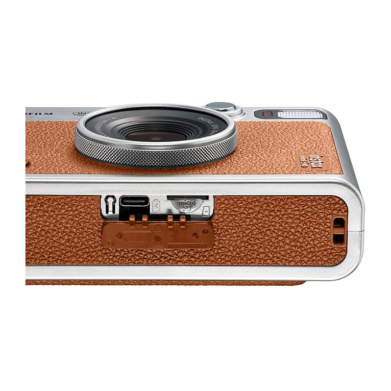 Hibridni instant fotoaparat FUJIFILM instax mini Evo (smeđi, USB-C)-5