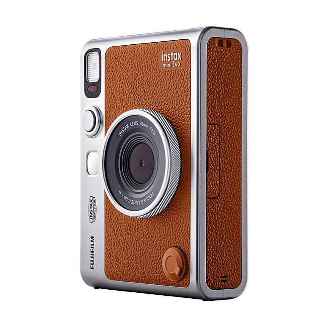 Hibridni instant fotoaparat FUJIFILM instax mini Evo (smeđi, USB-C)-6