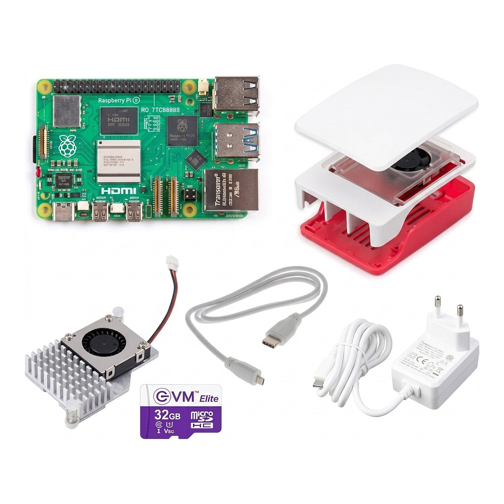 Single-board računalo RASPBERRY PI 5 (4GB RAM, Full Kit)-0