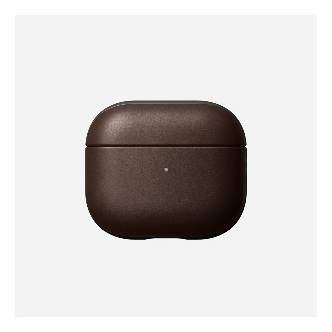 Kožna futrola NOMAD za AirPods (3. gen) (Rustic Brown)-1