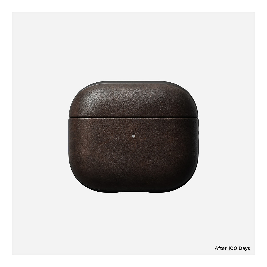 Kožna futrola NOMAD za AirPods (3. gen) (Rustic Brown)-2