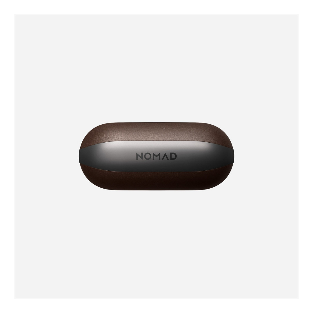 Kožna futrola NOMAD za AirPods (3. gen) (Rustic Brown)-4