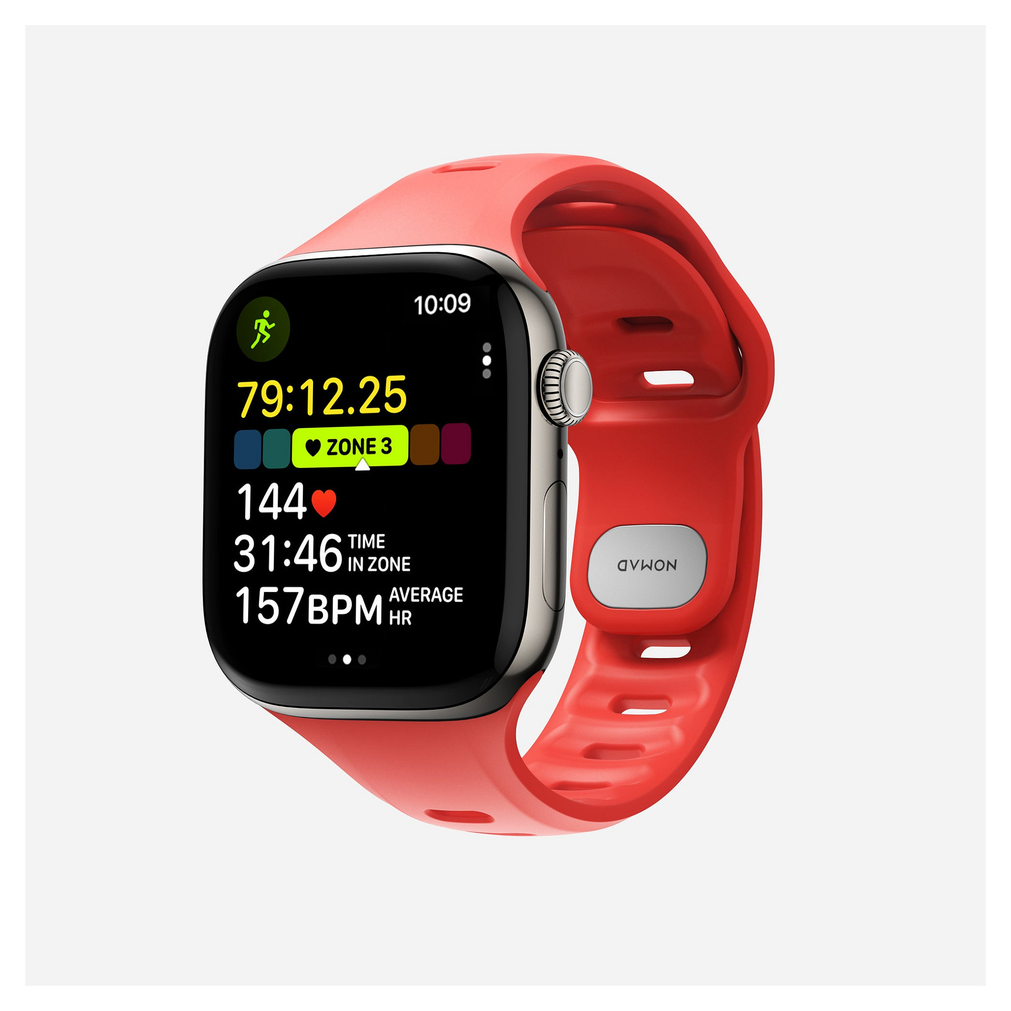 Remen za pametni sat NOMAD Tempo Band (42/44/45/49mm, Coral)-0