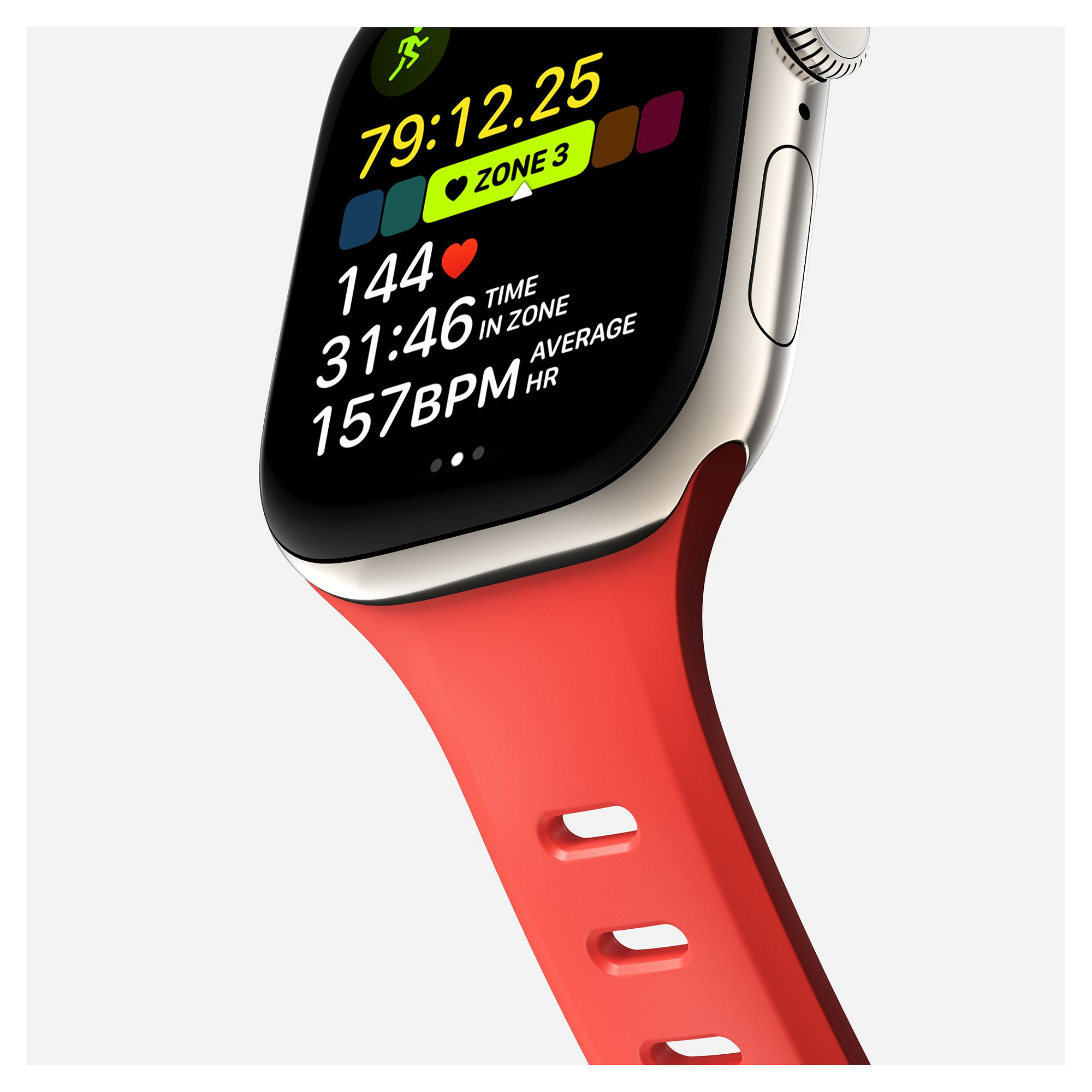 Remen za pametni sat NOMAD Tempo Band (42/44/45/49mm, Coral)-2