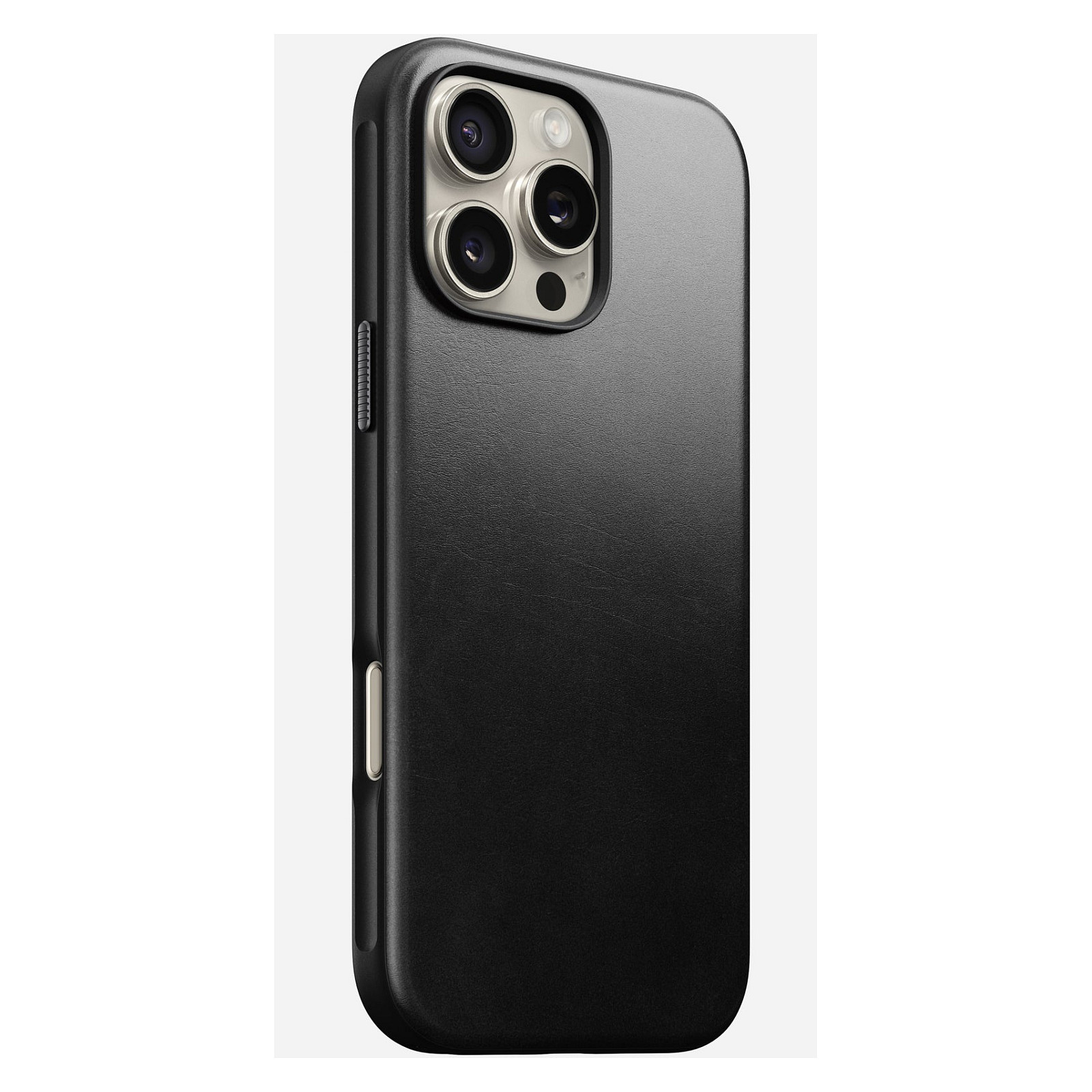 Maska NOMAD Modern Leather Case (za iPhone 16 Pro Max, Horween koža, crna)-0