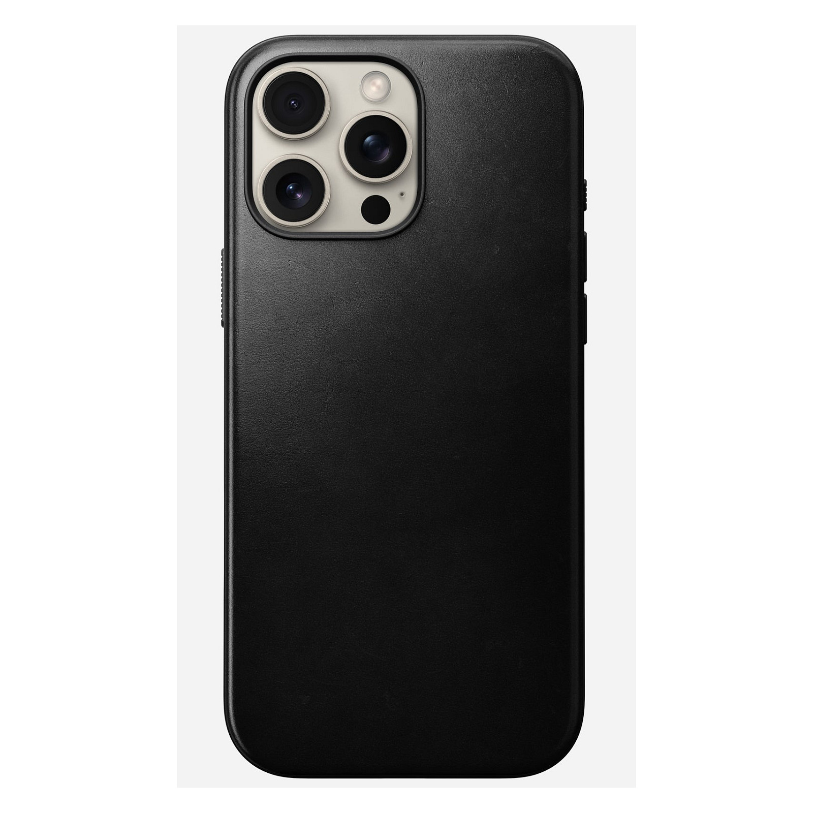 Maska NOMAD Modern Leather Case (za iPhone 16 Pro Max, Horween koža, crna)-1