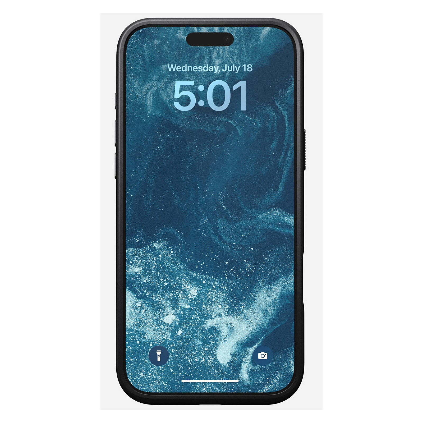 Maska NOMAD Modern Leather Case (za iPhone 16 Pro Max, Horween koža, crna)-4