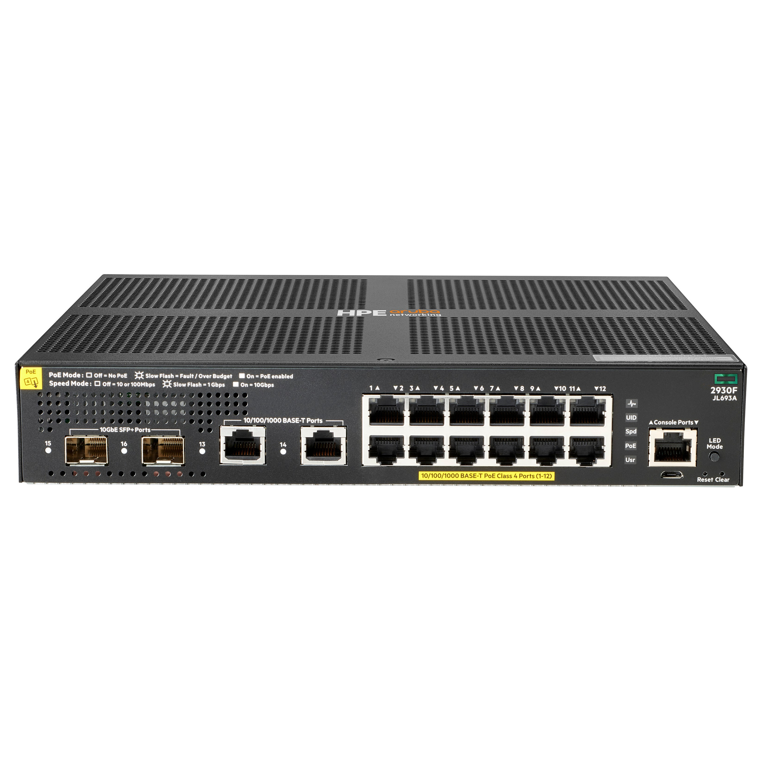 Mrežni Switch HP ARUBA 2930F JL261A (12-portni, PoE+)