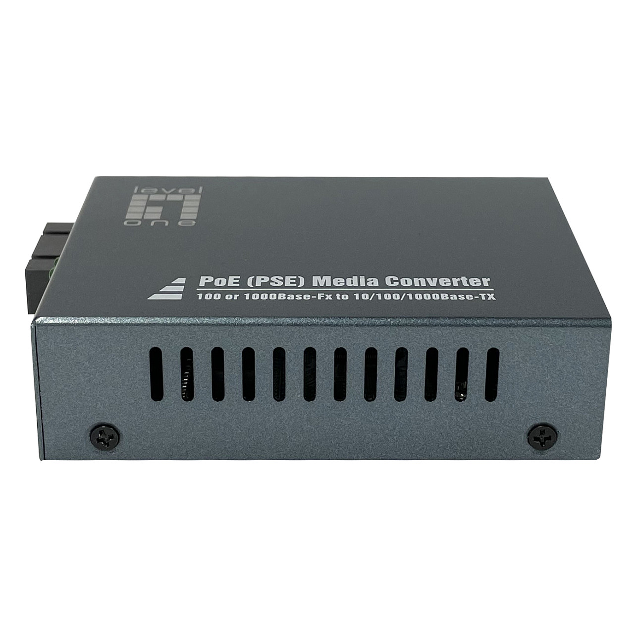 Medijski konverter LEVELONE GVT-2013 (Gigabit PoE RJ45 to SC Multi-Mode)-1