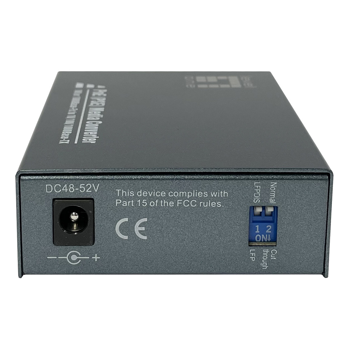 Medijski konverter LEVELONE GVT-2013 (Gigabit PoE RJ45 to SC Multi-Mode)-2