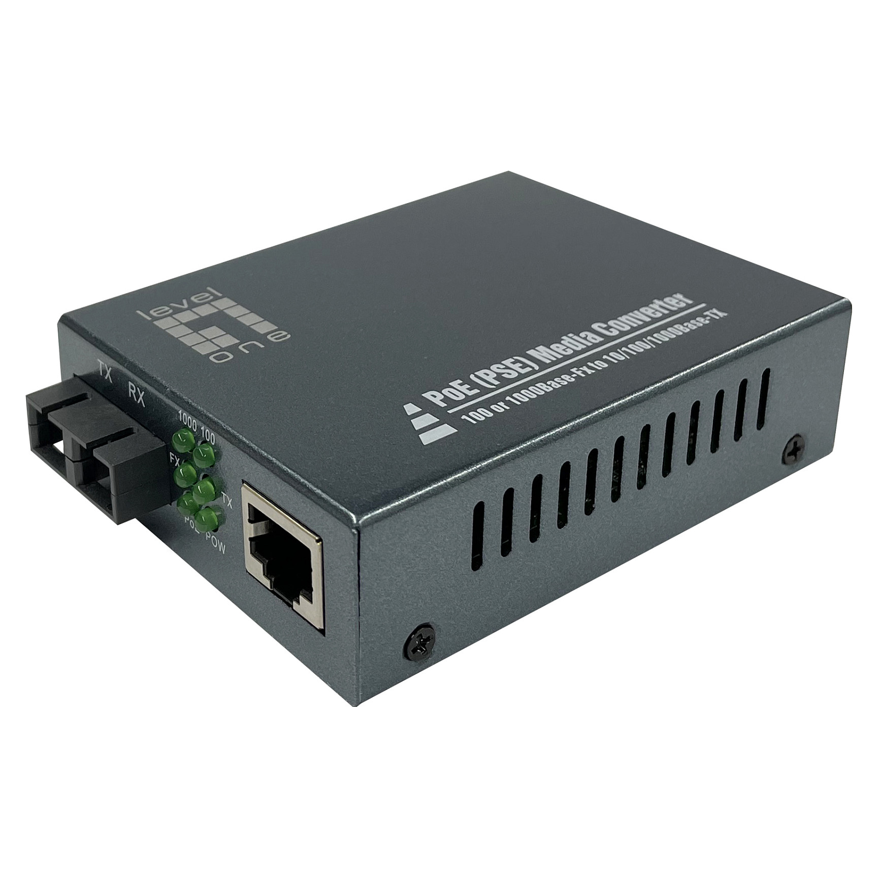 Medijski konverter LEVELONE GVT-2013 (Gigabit PoE RJ45 to SC Multi-Mode)-4