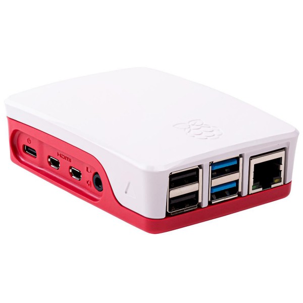 Kućište RASPBERRY PI 4 Model B (crveno/bijelo)