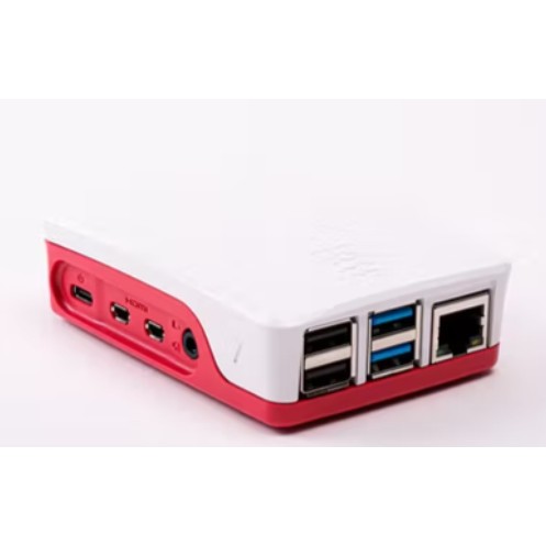 Kućište RASPBERRY PI 4 Model B (crveno/bijelo)-3