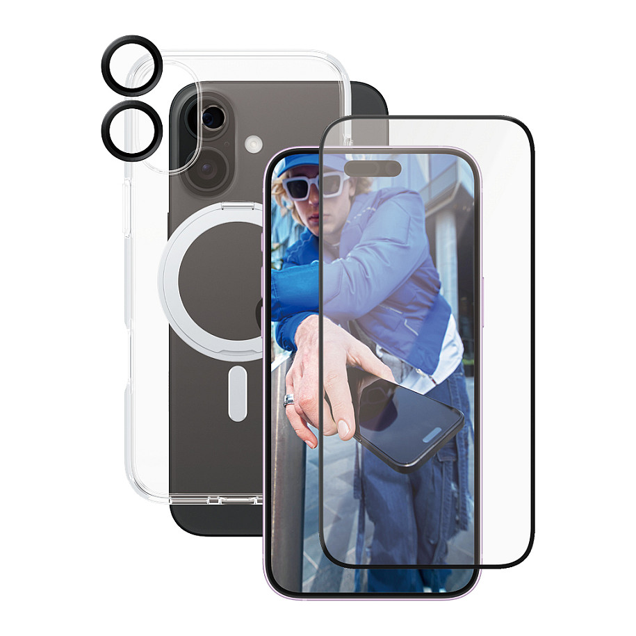 ZAŠTITNO STAKLO PANZERGLASS CARE za iPhone 16 Plus (3-in-1 Ceramic)