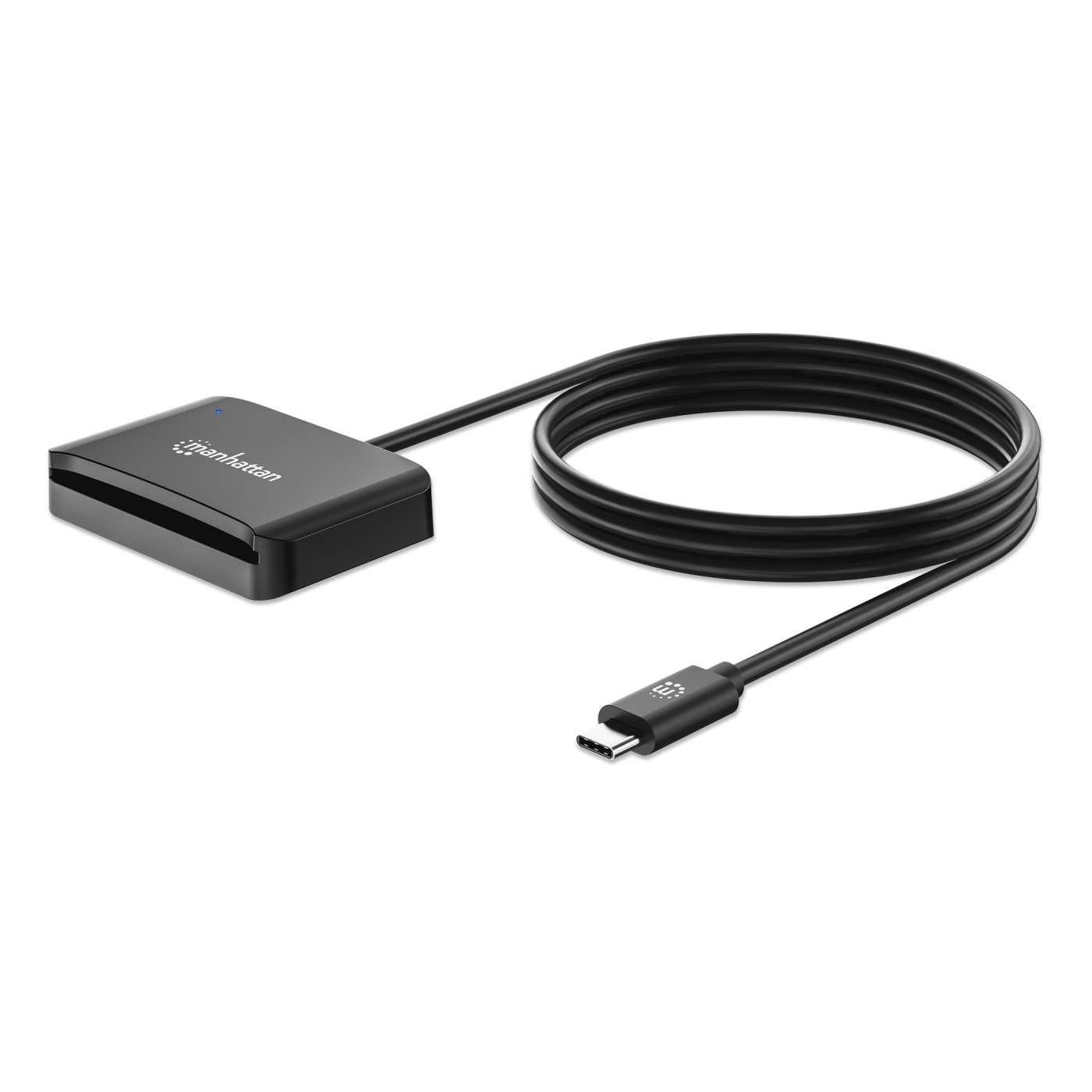Čitač pametnih kartica MANHATTAN USB-C (za e-Građani, osobne iskaznice)