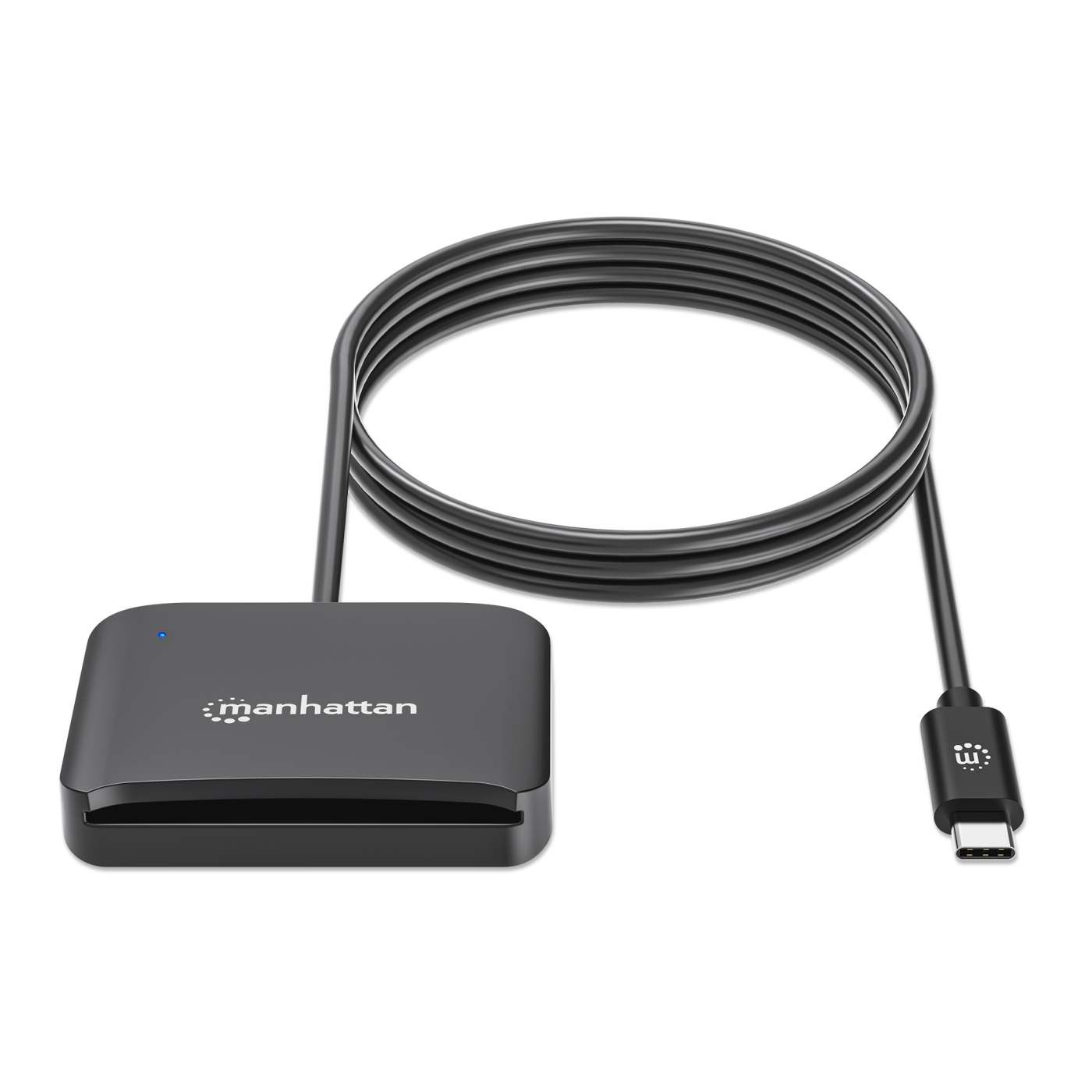 Čitač pametnih kartica MANHATTAN USB-C (za e-Građani, osobne iskaznice)-5