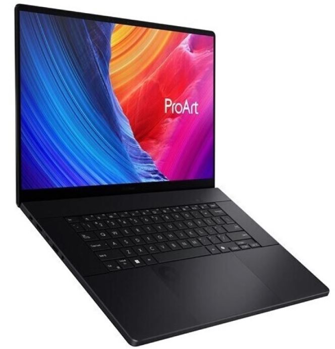 Laptop ASUS ProArt P16 H7606 (16", OLED, 4K, AMD Ryzen AI 9 HX 370, 64GB, 2TB SSD, NVIDIA GeForce RTX 5070, Windows 11 Pro, Non-HR tipkovnica)-2