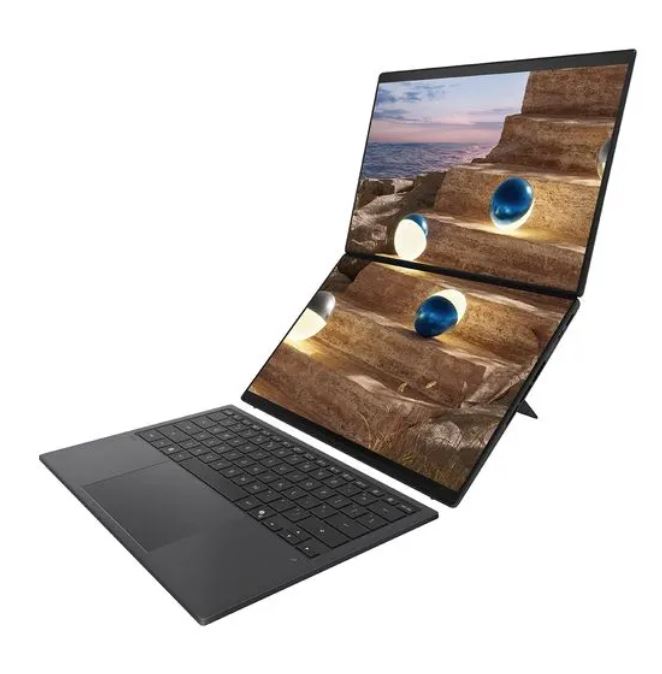 Laptop ASUS Zenbook Duo UX8407 (14", OLED, 3K, Intel Core Ultra 9 185H, 32GB, 2TB SSD, Intel Arc Graphics, Windows 11 Pro, Non-HR tipkovnica, Siva)-2