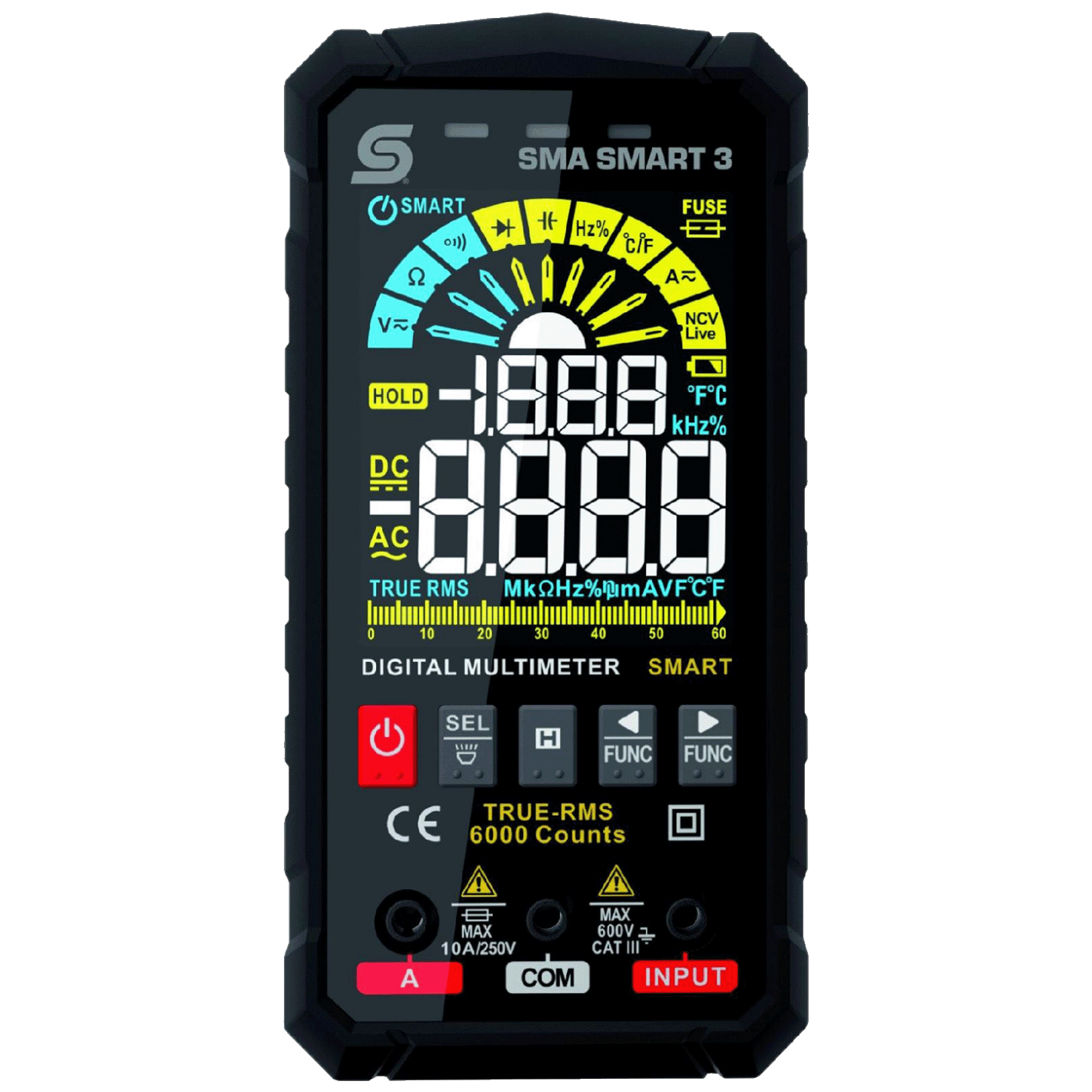 Pametni digitalni multimetar SMA SMASMART3 (SMART, TRUE RMS)-0