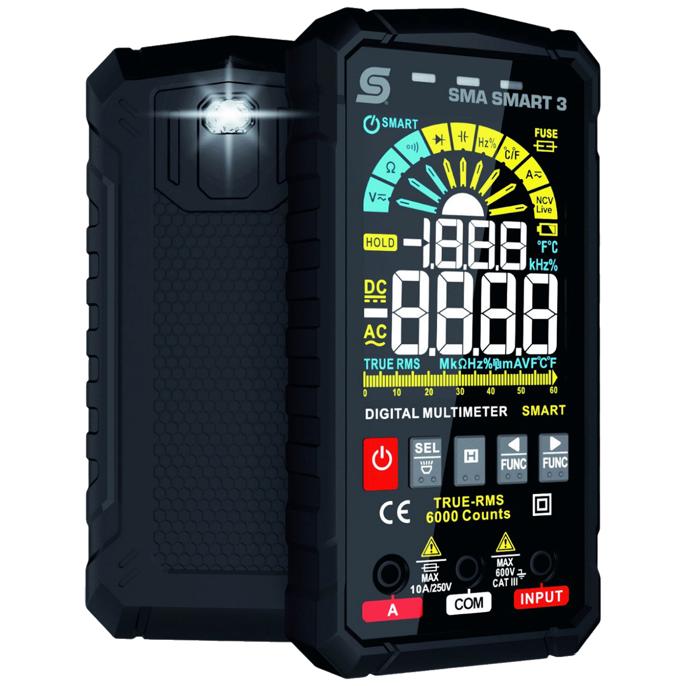 Pametni digitalni multimetar SMA SMASMART3 (SMART, TRUE RMS)-1