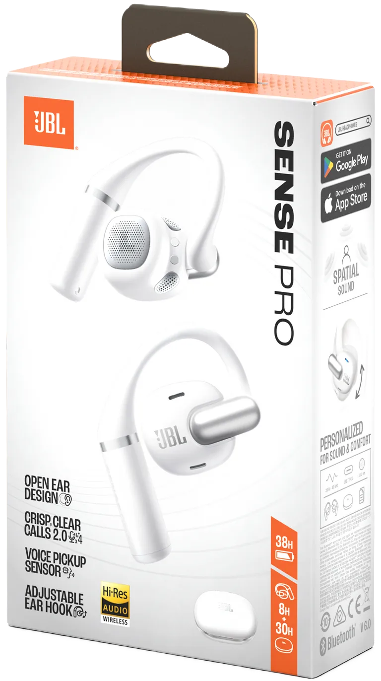 Slušalice JBL Sense Pro White (IP54, Bluetooth, do 38 sati reprodukcije)-7