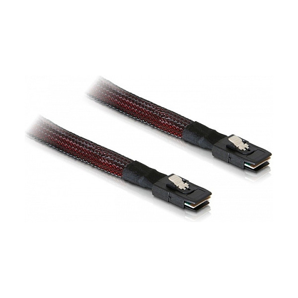 Mini SAS kabel DELOCK SFF-8087 (muški) na SFF-8087 (muški) 1m (do 6 Gb/s)-0